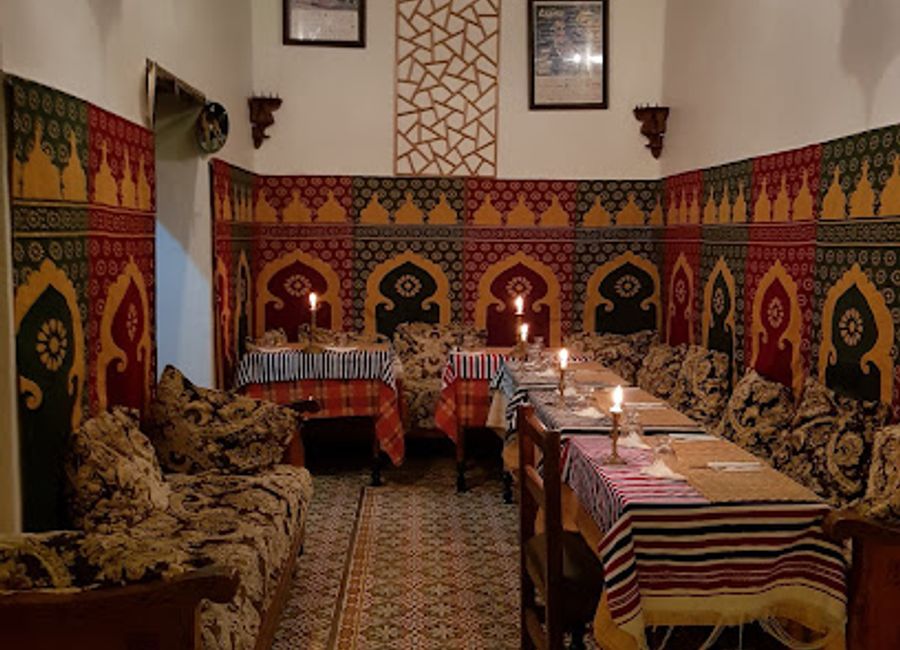 Experience authentic Moroccan cuisine at Restaurant Laayoune in Essaouira - where tradition meets flavor in a captivating atmosphere.