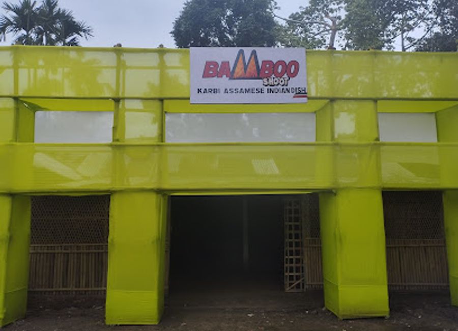 Experience authentic Assamese cuisine at Bamboo Shoot amidst the scenic beauty of Kaziranga National Park.