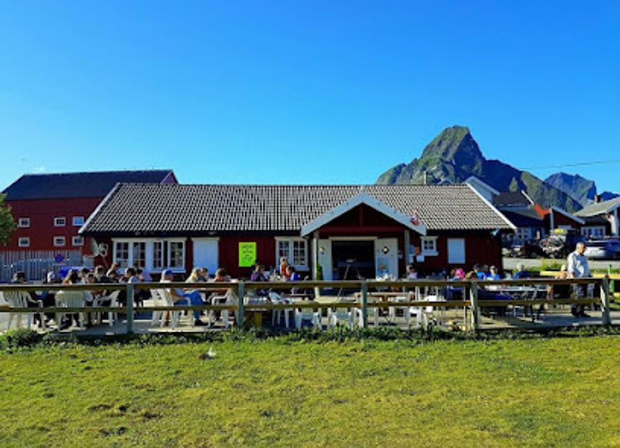 Experience authentic Norwegian cuisine at Tapperiet Bistro in Reine, where local flavors meet stunning coastal views.