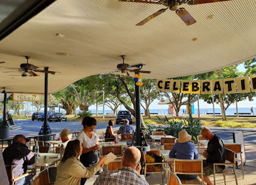 Savor authentic Italian cuisine with breathtaking waterfront views at Villa Romana in Cairns.