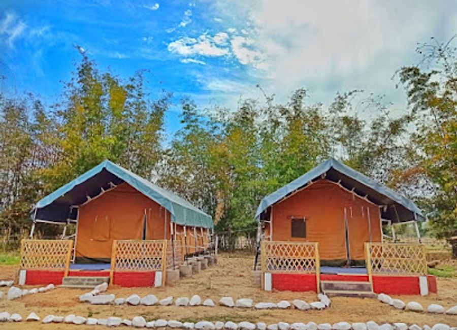 Experience luxury amidst nature at Kodom Bari Retreat in Kaziranga National Park – where adventure meets tranquility.