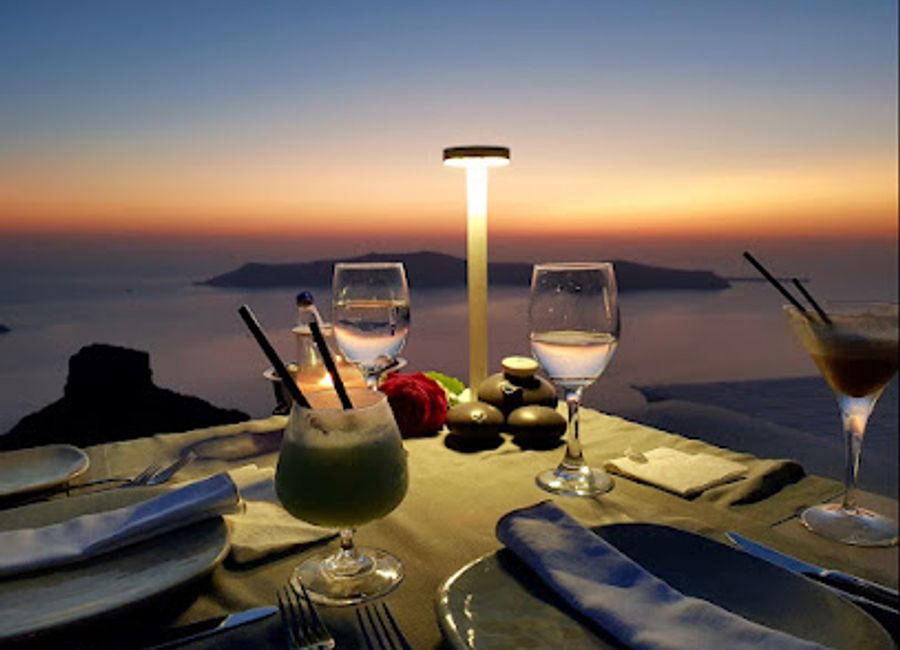 Discover exceptional local cuisine and breathtaking views at Kapari Wine Restaurant in Imerovigli, Santorini.