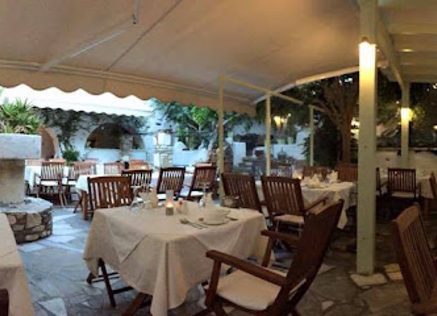 Discover authentic Greek flavors in a beautiful garden setting at Dionysos Garden Restaurant in Parikia, Paros.
