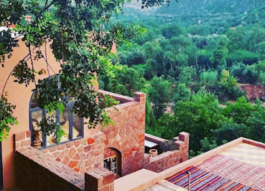Discover authentic Moroccan charm at Dar Zohra Boutique Guesthouse in Ourika Valley—where culinary delights meet breathtaking mountain views.