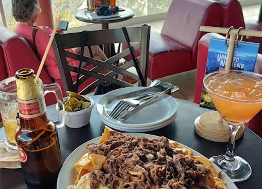 Experience authentic Mexican cuisine amidst breathtaking landscapes at Restaurante El Barranco in Parque Barrancas del Cobre.