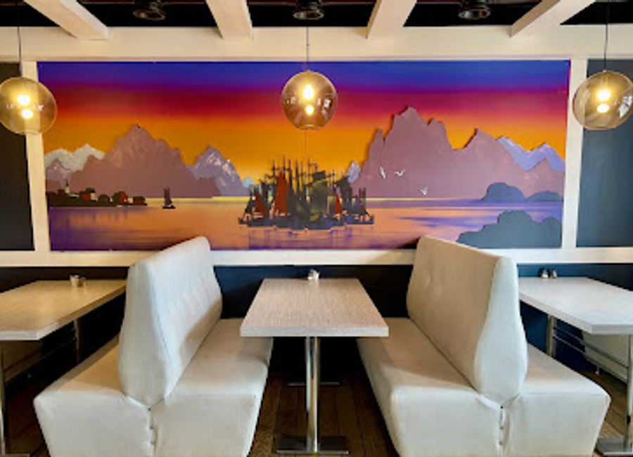 Experience authentic Norwegian cuisine with breathtaking views at Svolvær Restaurant in picturesque Svolvær.