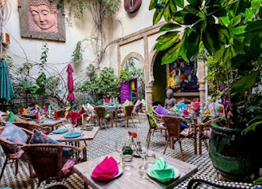Discover the vibrant blend of culinary delights and artistic flair at Le Love by Caravane in Essaouira.
