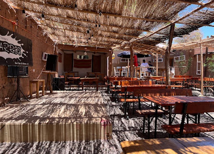 Experience authentic Chilean cuisine at Barros Restaurante in San Pedro de Atacama – a culinary delight amidst breathtaking desert landscapes.