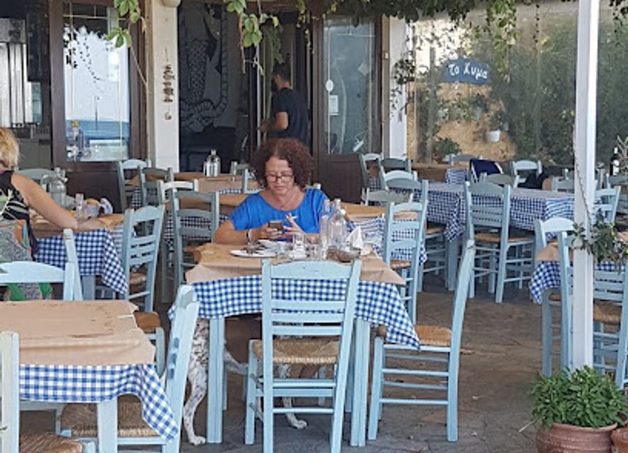 Experience authentic Greek cuisine at To Kima, a charming seaside family restaurant offering fresh seafood and stunning views in Chorefto.