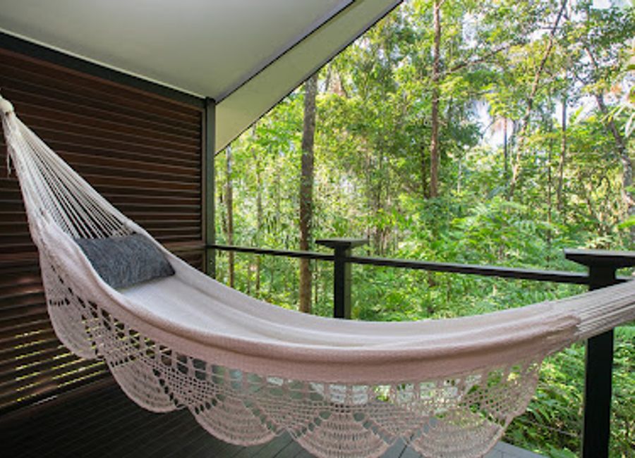 Experience luxury and tranquility at Silky Oaks Lodge amidst Queensland's breathtaking rainforest scenery.
