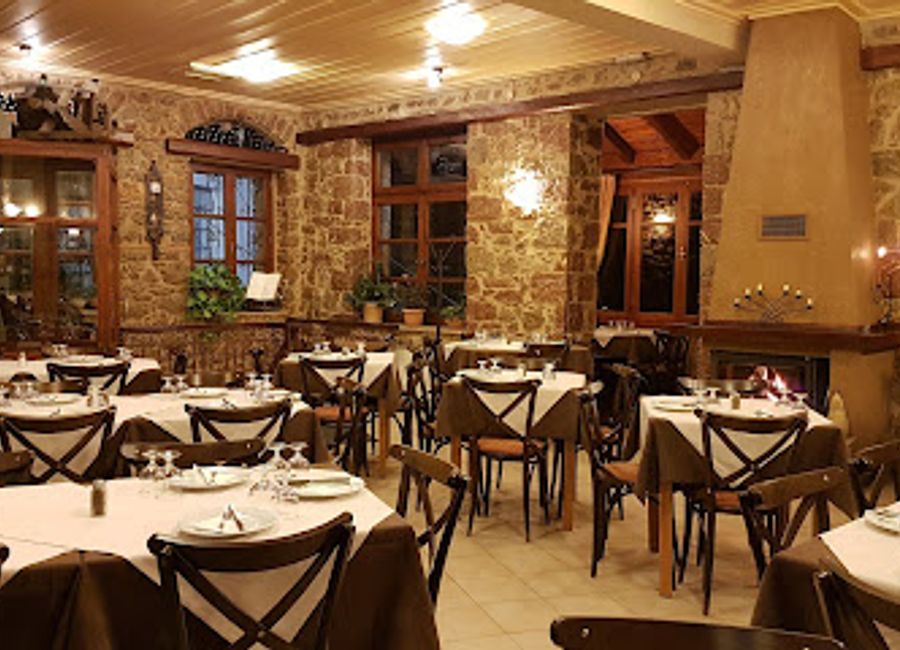Savor authentic Greek flavors at The Agnantio Tavern in Arachova - where tradition meets taste amidst breathtaking mountain scenery.