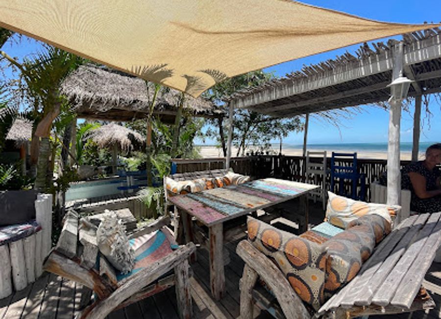 Experience delightful coastal dining at Moz Beach Restaurant in Vilankulos, where fresh seafood meets stunning ocean views.