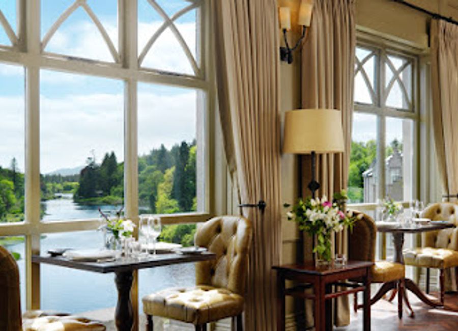 Experience fine dining at Owenmore Restaurant in Ballynahinch Castle, where exquisite Irish cuisine meets breathtaking Connemara landscapes.