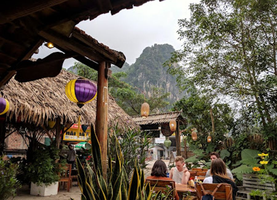 Experience authentic Vietnamese cuisine amidst artistic decor at ARTIST'S ZONE in Phong Nha – where culture meets flavor.