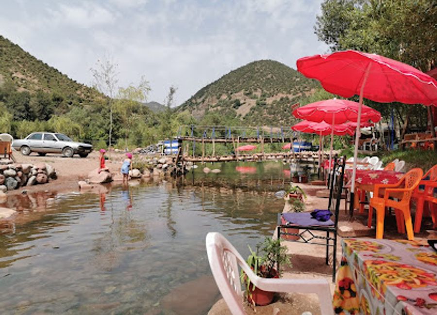 Experience authentic Moroccan cuisine at Cafe Restaurant Aïn Oulmaes in Taljerft – where every dish tells a story.