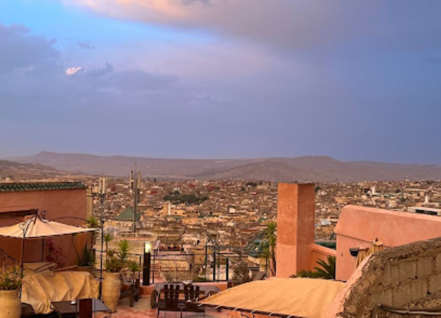 Discover authentic Moroccan cuisine at Bistro Laaroussa in Fes, where tradition meets modern dining in a charming atmosphere.