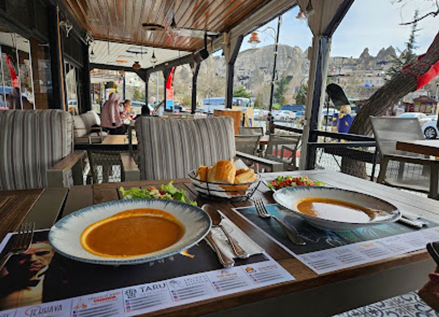 Discover Lalinda Bistro & Brasserie: A Culinary Haven in Göreme Offering Diverse Flavors from American to Italian Cuisine.