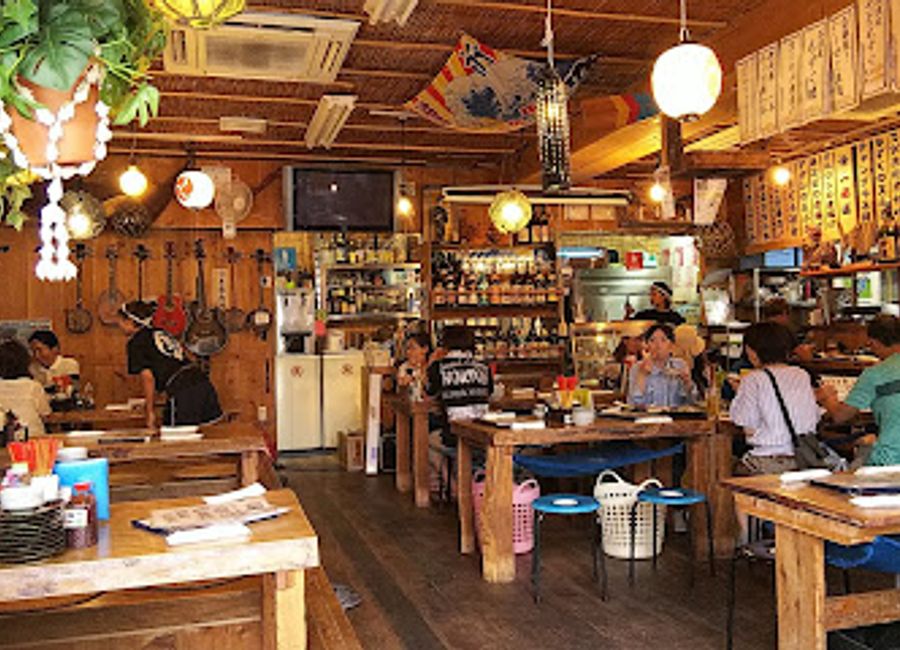 Discover the flavors of Okinawa at Ichigyoichie – an exquisite Japanese regional restaurant with live music in Ishigaki.