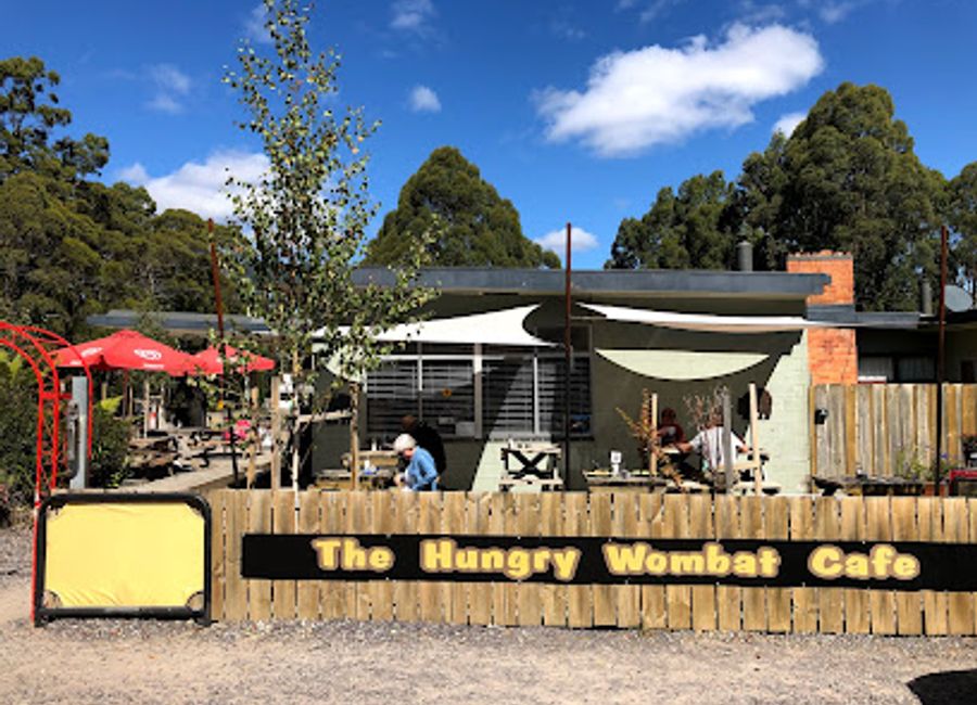 Discover comfort food and exceptional coffee at Hungry Wombat Cafe in Tasmania's picturesque Derwent Bridge.