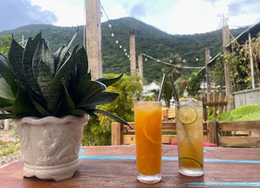 Discover culinary delights at Julia's Garden - Cafe and Dining in Côn Đảo, where every meal is a celebration of Vietnamese flavors amidst stunning scenery.