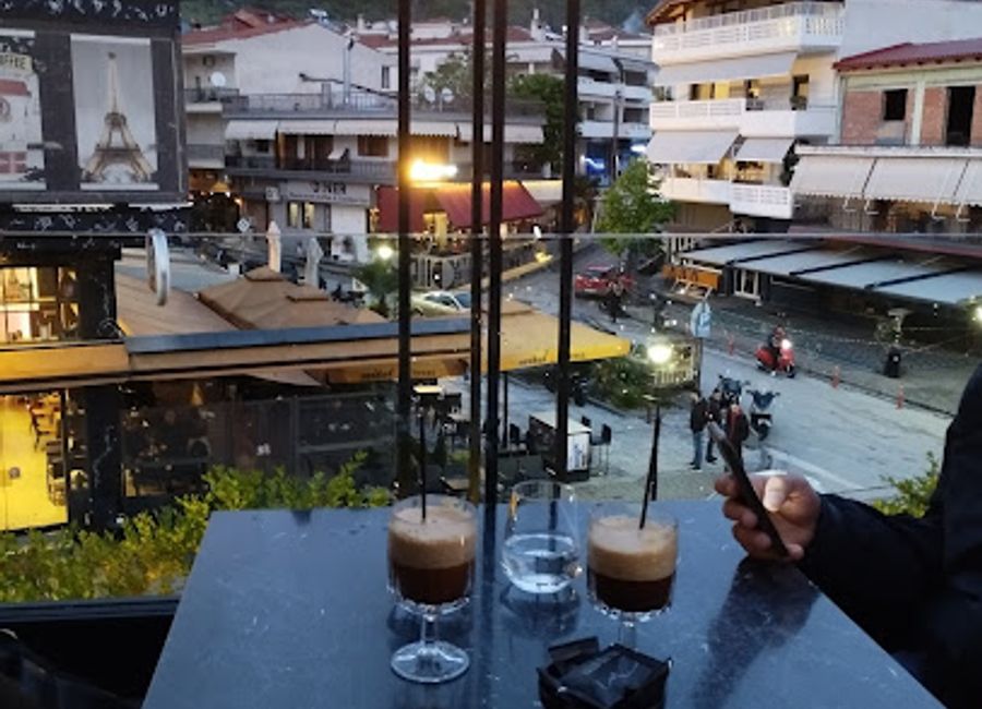 Discover authentic Greek cuisine with breathtaking views at Feel the Rocks in Kalampaka.