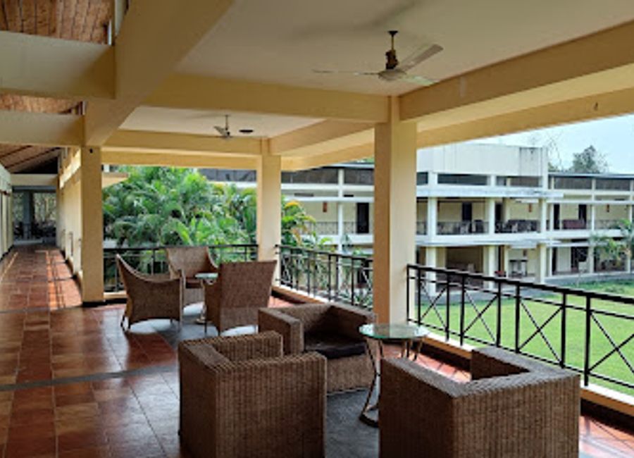 Experience authentic Assamese cuisine amidst nature's beauty at Landmark Woods Resort Hotel in Kaziranga.