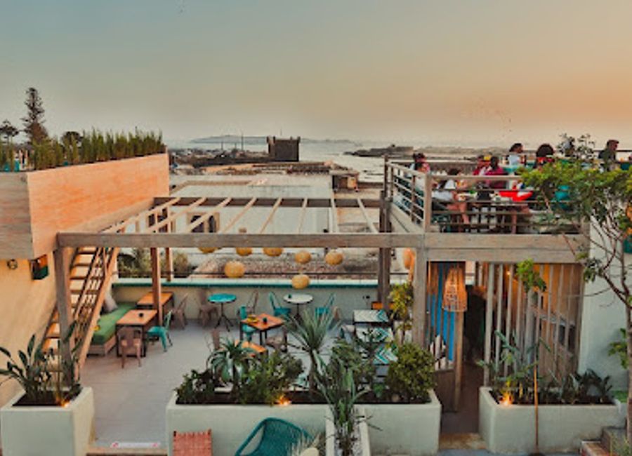 Experience exquisite Moroccan cuisine with stunning ocean views at Taros in Essaouira - A must-visit dining destination.