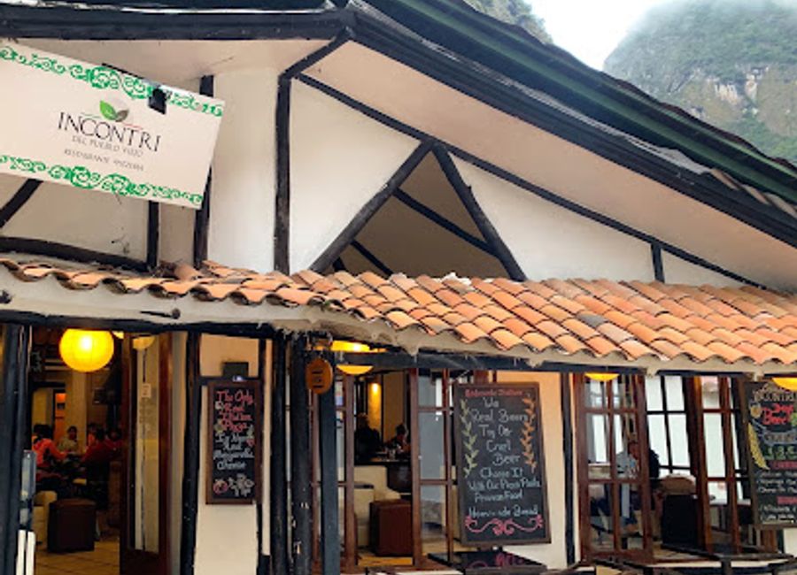 Experience authentic Italian cuisine at Incontri del Pueblo Viejo in Aguas Calientes - where every dish tells a story.