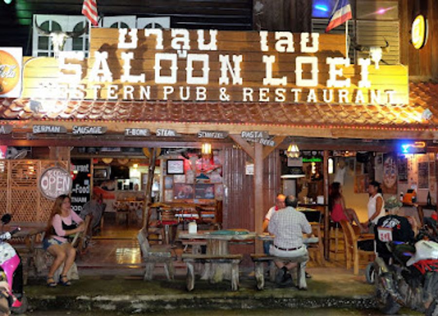 Experience authentic Thai cuisine and vibrant nightlife at Saloon Loei – your gateway to exploring the beauty of Thailand on two wheels.