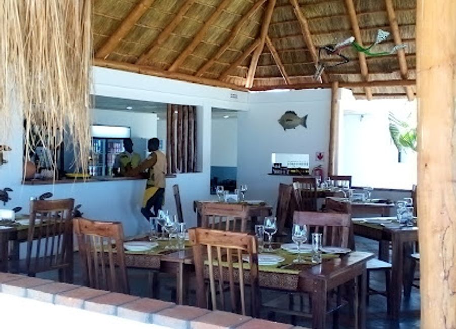 Experience exquisite dining at Telvina Beach Lodge in Vilankulos - where local flavors meet stunning ocean views.