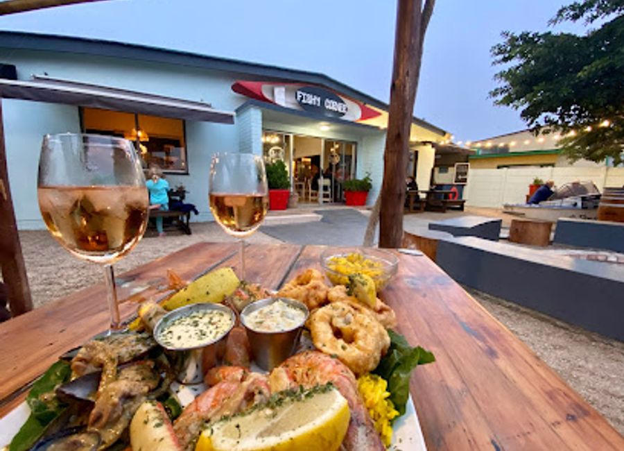 Experience fresh seafood delights at Fishy Corner Restaurant in Hentiesbaai – where every bite tells a story of oceanic flavors.