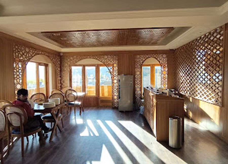 Experience authentic Ladakhi cuisine at Karim's Leh Ladakh - a family-friendly restaurant offering delightful meals with stunning mountain views.