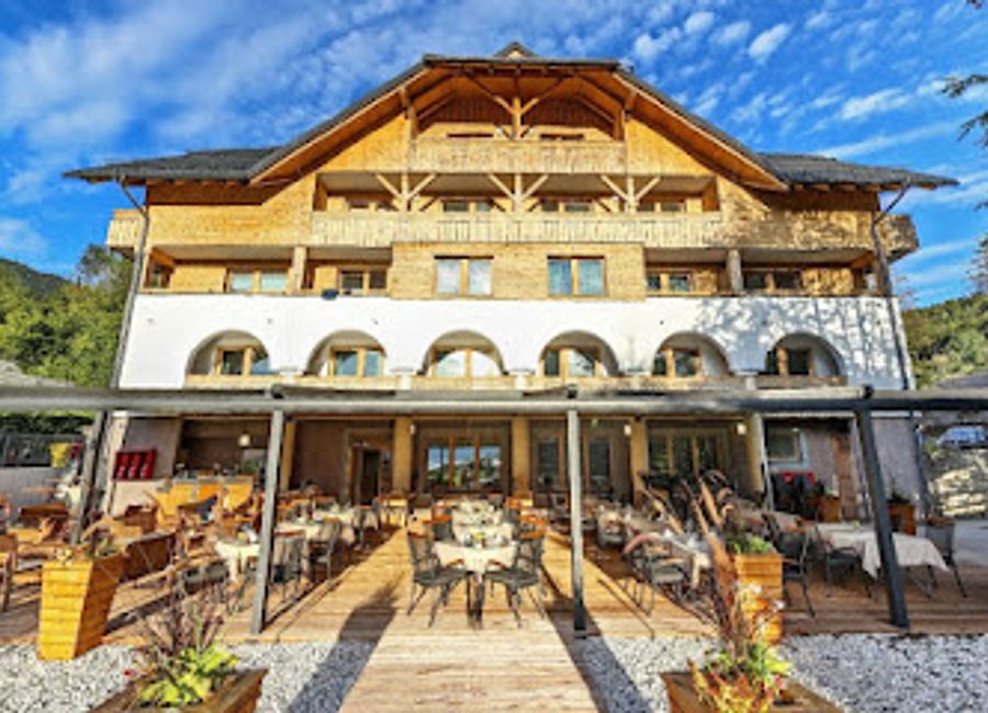 Experience authentic Slovenian cuisine with breathtaking views at Restaurant Triglav Bohinj – a true culinary gem in nature's embrace.