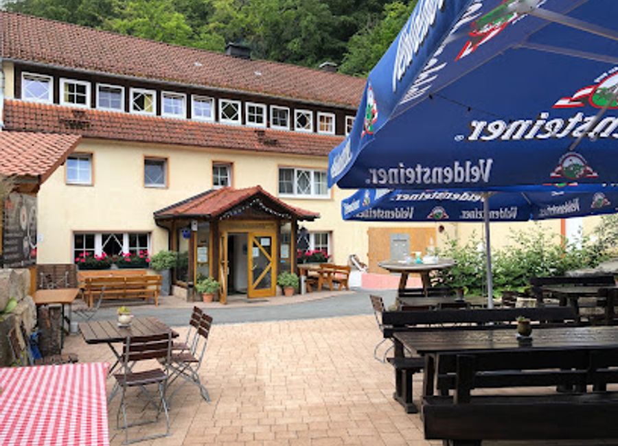 Experience authentic Franconian cuisine at Schlehenmühle Inn in Egloffstein - where tradition meets tranquility.