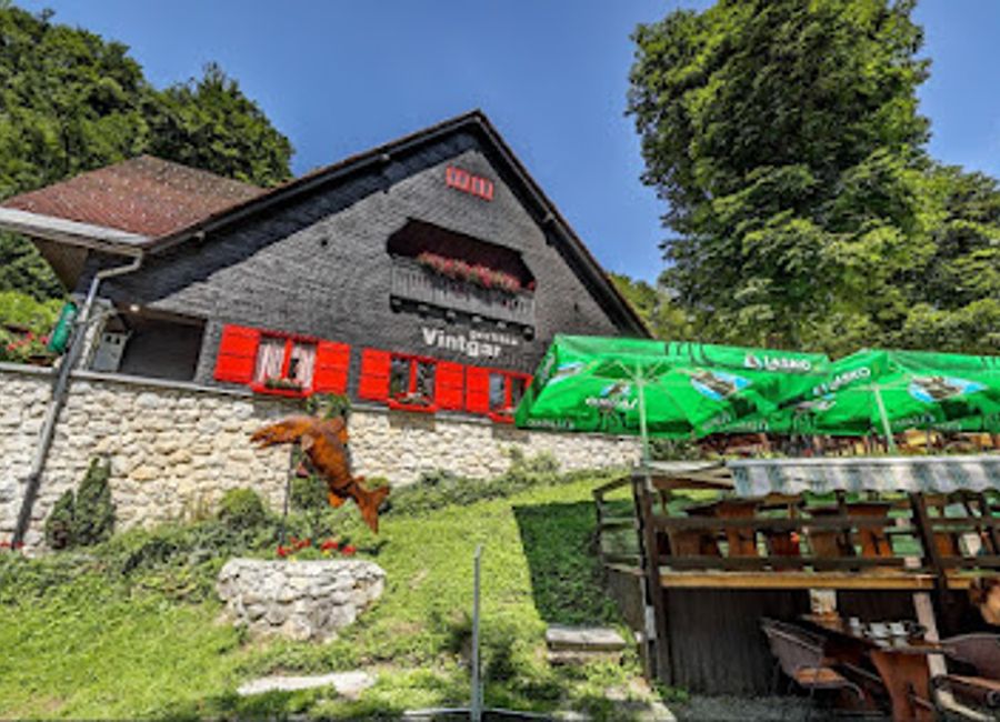 Experience authentic Slovenian cuisine at Gostilna Vintgar – a culinary haven set against stunning natural beauty.