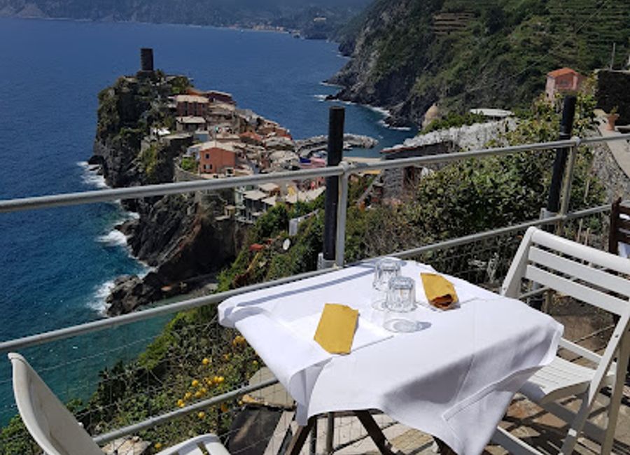 Experience authentic Ligurian flavors at Ristorante La Torre in Vernazza, where fresh seafood meets breathtaking coastal views.