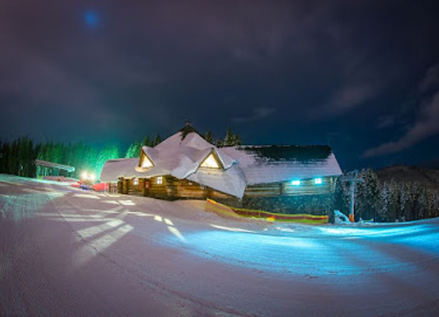 Experience authentic Ukrainian cuisine amidst stunning mountain views at Filvarok #5 in Bukovel.