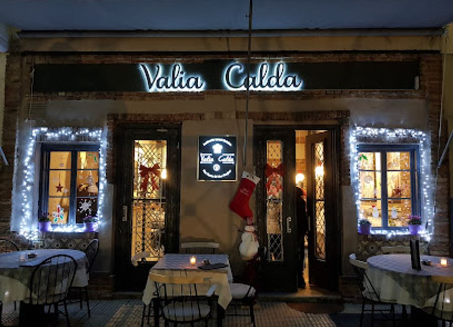 Discover authentic Greek cuisine amidst the breathtaking beauty of Meteora at Valia Calda Taverna.