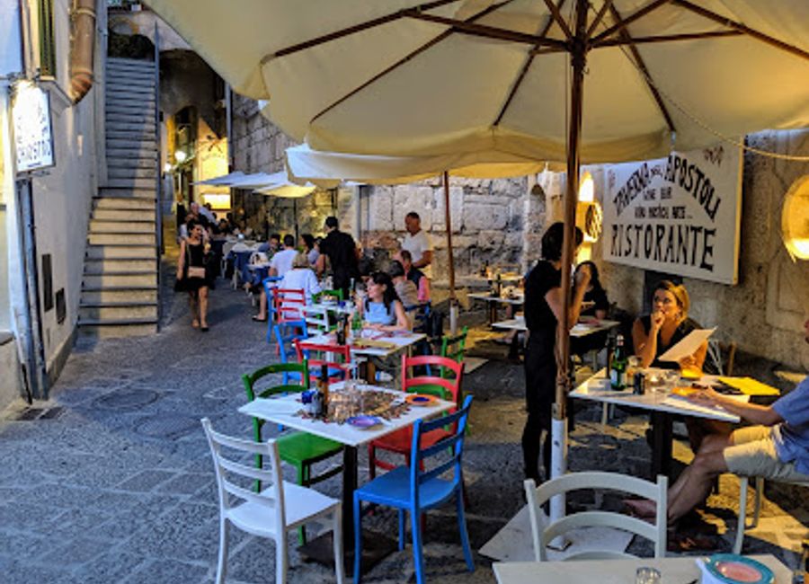 Experience authentic Italian cuisine at Taverna degli Apostoli in Amalfi – where every meal tells a story of tradition and flavor.