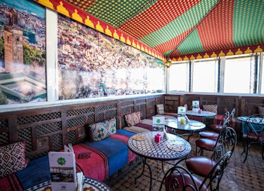 Savor authentic Moroccan cuisine and fast food delights at Nagham Cafe in Fès – where every bite tells a story.