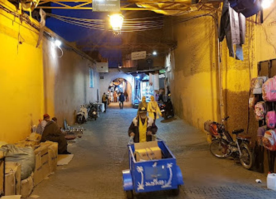 Experience authentic Moroccan flavors at Best Restaurant Maroc in Marrakech's lively Medina.