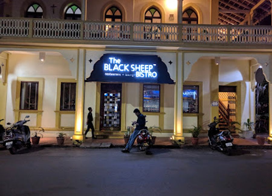 Experience culinary excellence at The Black Sheep Bistro in Panaji, where local flavors meet international cuisine in an inviting atmosphere.