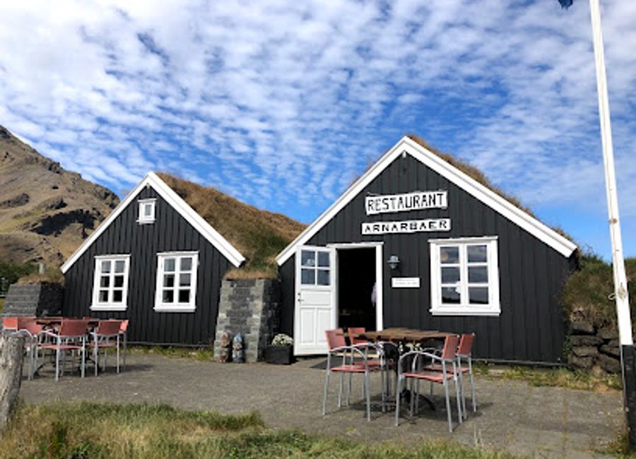 Discover culinary excellence at Arnarbær in scenic Arnarstapi—where traditional Icelandic flavors meet breathtaking coastal views.