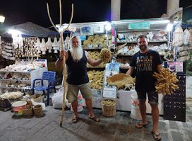 Sponge Shop Mamas and Stefanos
