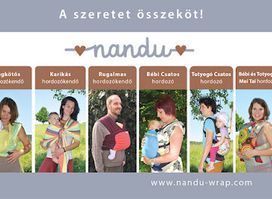 NANDU Online Áruház - Babahordozó és gyerekhordozó a Gyártótól