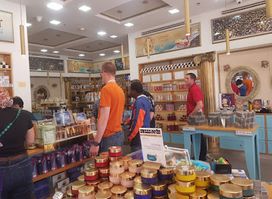 Premier Dead Sea round shop at the Dead Sea Mall
