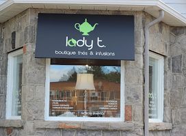Lady T, boutique de thé/Tea shop Mont-Tremblant