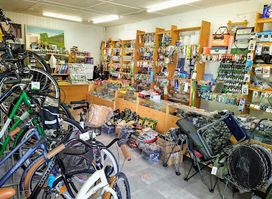 Greitratis, bycicles and fishing accessories