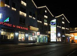 Einkaufspark Regen