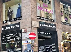 Lello e Rocco Outlet Grandi Firme Via Toledo 235